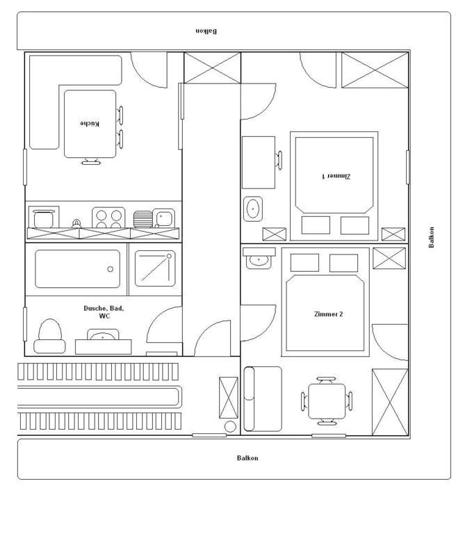 Apartment Hubert Praxmarer Fulpmes Szoba fotó